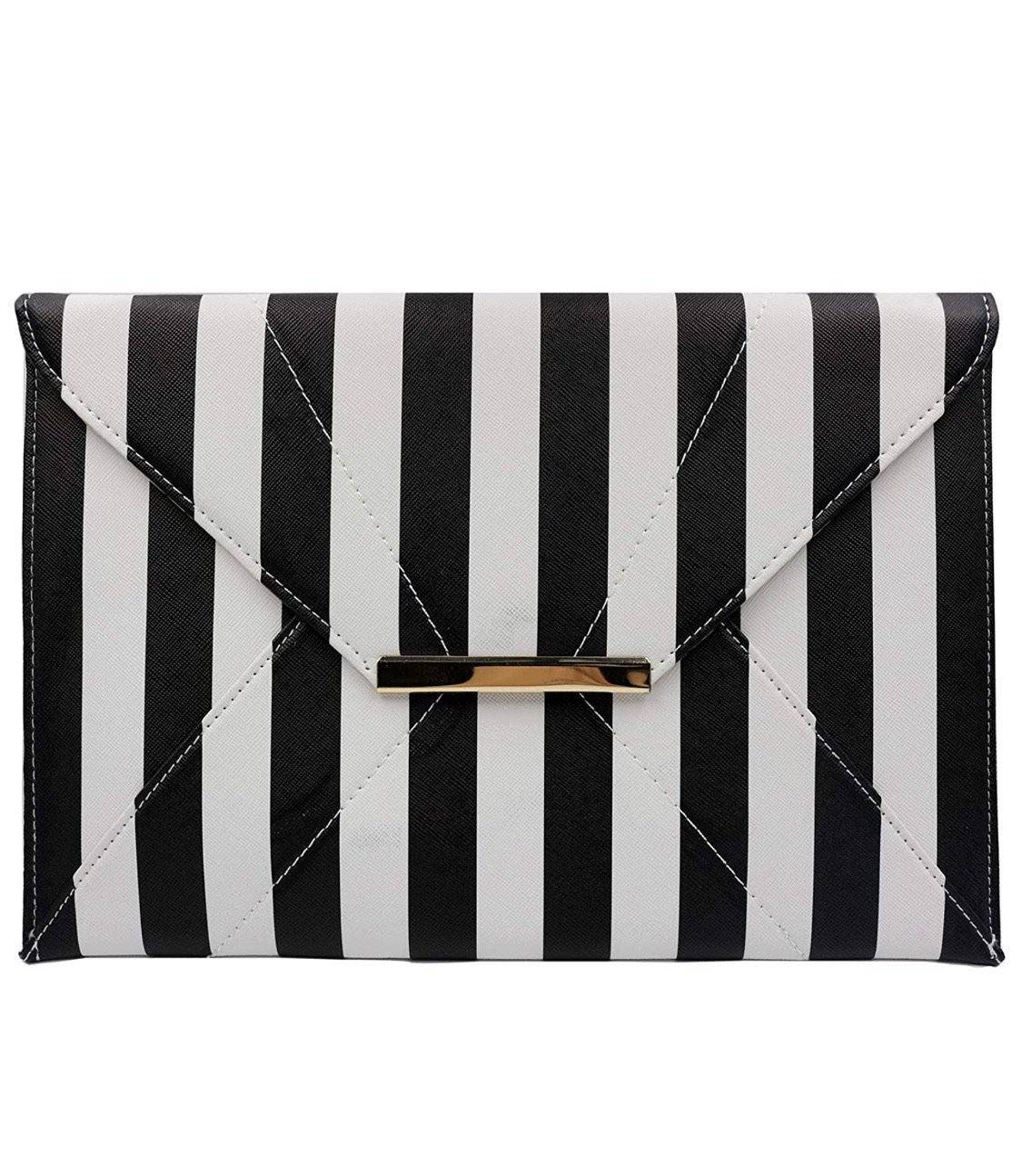 Black And White Striped Bag | ShopStyle